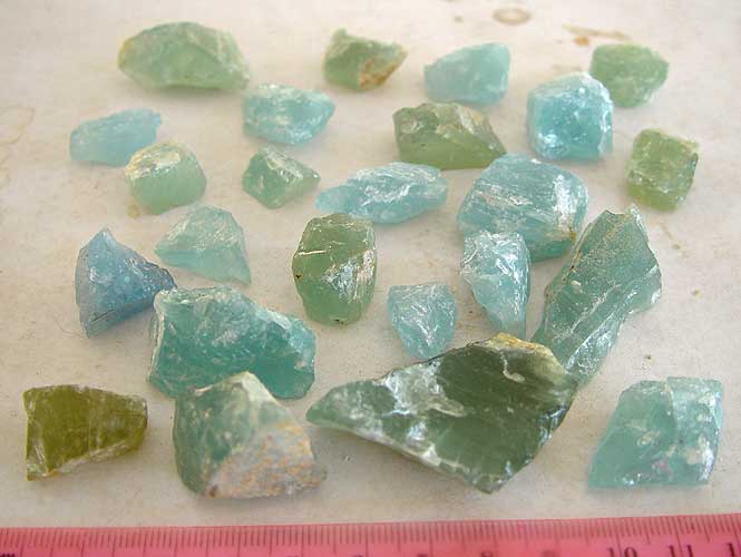 Aquamarine Cabochon Rough Aquamarine Cabochon Rough