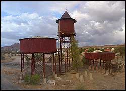 Usakos Old Railway Water tanks Namibia 