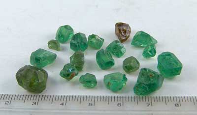 Demantoit garnet Rough for sale  Namibia
