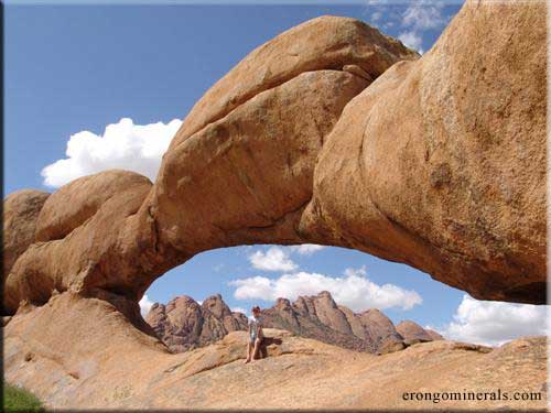 Spitzkoppe Usakos Namibia Bridge