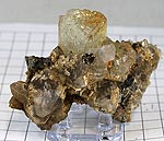 Topaz Quartz on Quartz